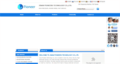 Desktop Screenshot of pioneers-tech.com